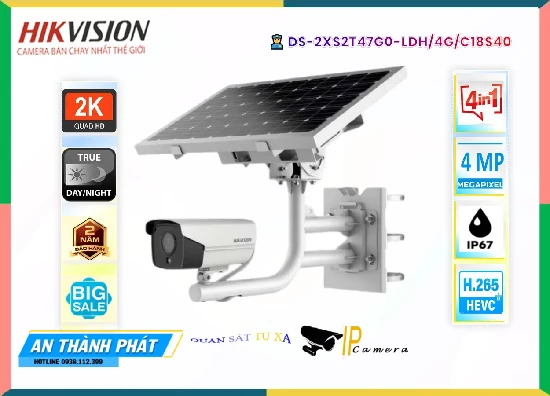 Lắp đặt camera DS-2XS2T47G0-LDH/4G/C18S40 Camera  Hikvision Thiết kế Đẹp