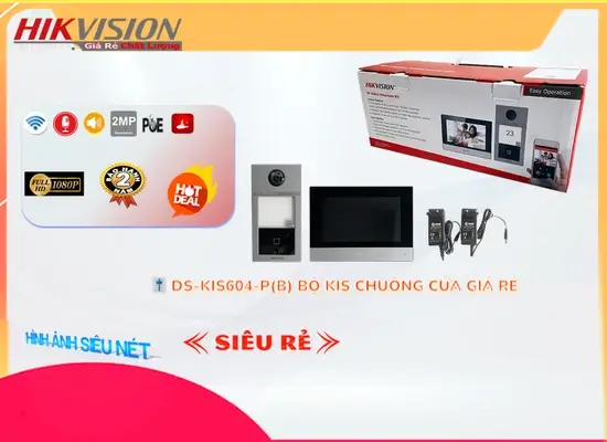 Lắp đặt camera Hikvision DS-KIS604-P(B)