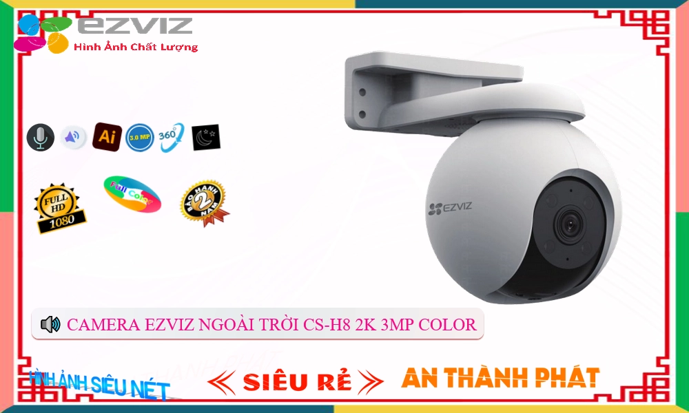 Camera CS-H8 2K 3MP Color Wifi ✲,Giá CS-H8 2K 3MP Color,CS-H8 2K 3MP Color Giá Khuyến Mãi,bán CS-H8 2K 3MP Color, Wifi