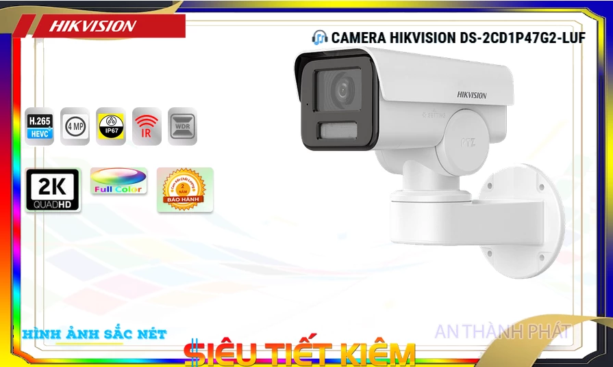 Camera Hikvision DS-2CD1P47G2-LUF,DS-2CD1P47G2-LUF Giá Khuyến Mãi,DS-2CD1P47G2-LUF Giá rẻ,DS-2CD1P47G2-LUF Công Nghệ