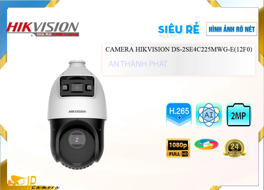 Camera Hikvision DS,2SE4C225MWG,E(12F0),DS 2SE4C225MWG E(12F0),Giá Bán DS,2SE4C225MWG,E(12F0) sắc nét Hikvision