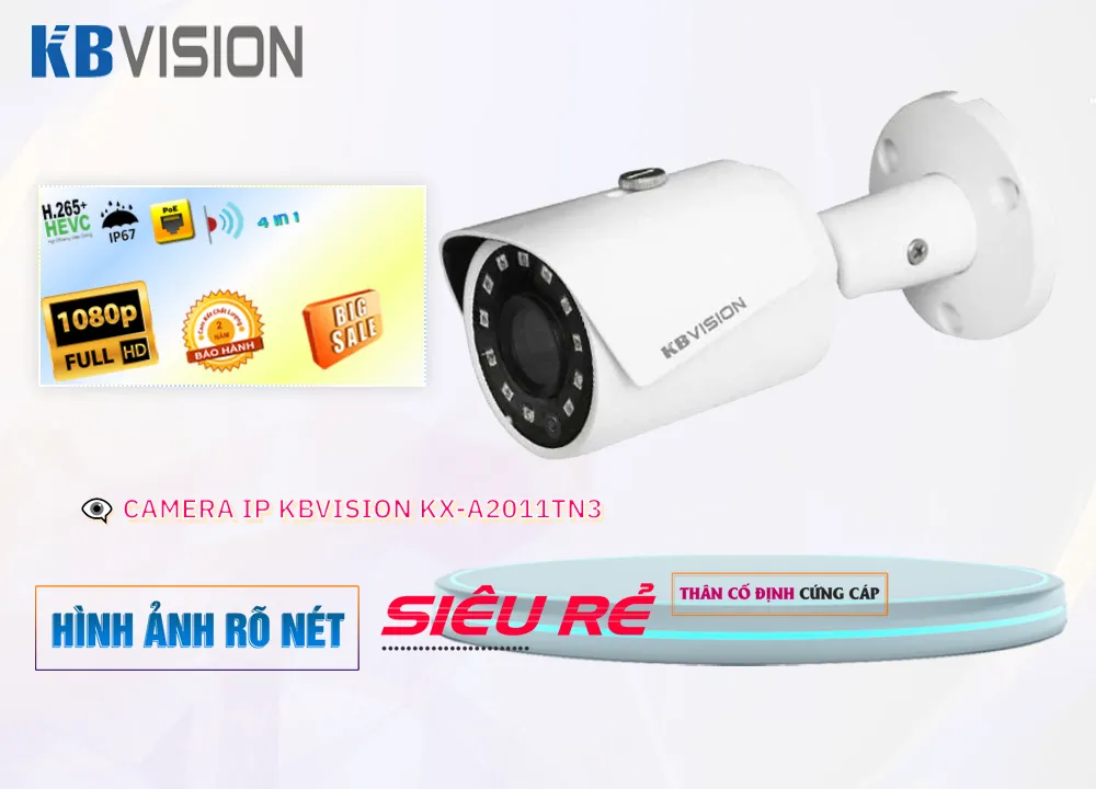 Camera IP Kbvision KX,A2011TN3,KX A2011TN3,Giá Bán KX,A2011TN3 sắc nét KBvision ,KX,A2011TN3 Giá Khuyến Mãi,KX,A2011TN3