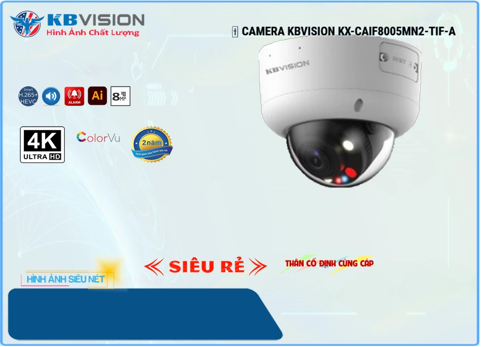 Camera KBvision KX,CAiF8005MN2,TiF,A,KX CAiF8005MN2 TiF A,Giá Bán KX,CAiF8005MN2,TiF,A sắc nét KBvision