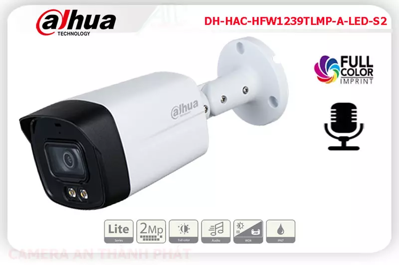Camera dahua DH HAC HFW1239TLMP A LED S2,DH HAC HFW1239TLMP A LED S2,Giá Bán DH,HAC,HFW1239TLMP,A,LED,S2 sắc nét Dahua