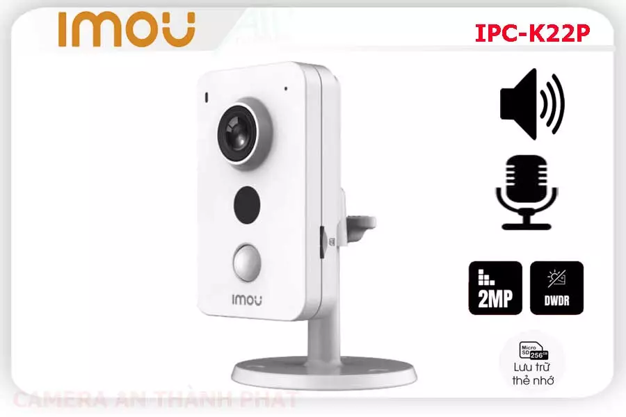Camera IP WIFI Imou IPC K22P,IPC K22P,Giá Bán IPC,K22P sắc nét Wifi Imou ,IPC,K22P Giá Khuyến Mãi,IPC,K22P Giá