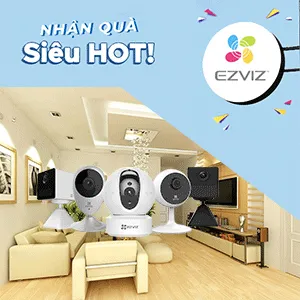 ezviz là thương hiệu camera đến từ hikvision, với nhiều công nghê hiện đại.