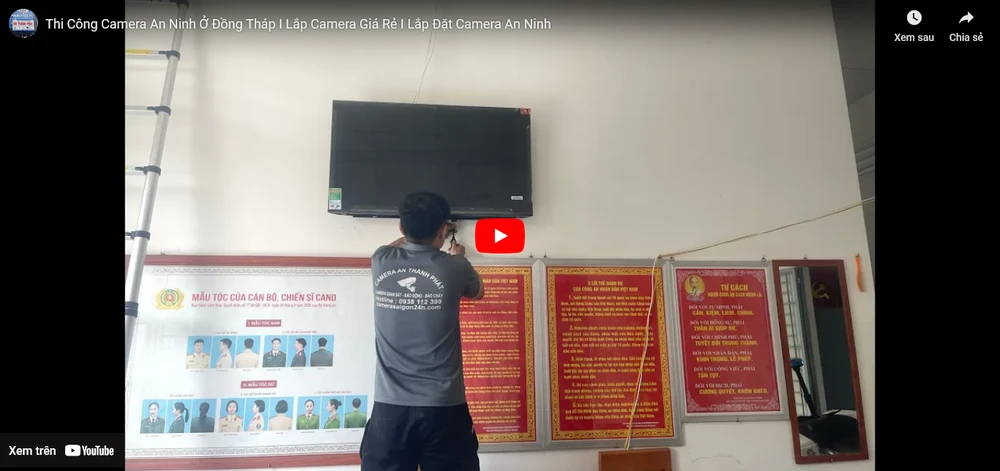 Trọn bộ camera khu phố ban đêm có màu