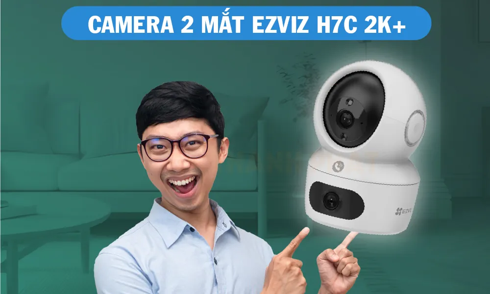 Review Camera EZVIZ H7C 2 Ống Kính