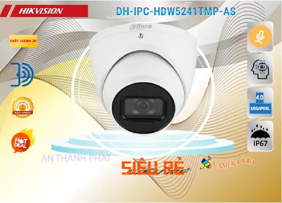 DH-IPC-HDW5241TMP-AS, camera DH-IPC-HDW5241TMP-AS, camera IP DH-IPC-HDW5241TMP-AS, camera Dahua DH-IPC-HDW5241TMP-AS, camera IP Dahua DH-IPC-HDW5241TMP-AS, lắp camera DH-IPC-HDW5241TMP-AS