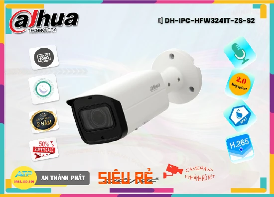 Camera Dahua DH-IPC-HFW3241T-ZS-S2,DH-IPC-HFW3241T-ZS-S2 Giá rẻ,DH-IPC-HFW3241T-ZS-S2 Giá Thấp Nhất,Chất Lượng DH-IPC-HFW3241T-ZS-S2,DH-IPC-HFW3241T-ZS-S2 Công Nghệ Mới,DH-IPC-HFW3241T-ZS-S2 Chất Lượng,bán DH-IPC-HFW3241T-ZS-S2,Giá DH-IPC-HFW3241T-ZS-S2,phân phối DH-IPC-HFW3241T-ZS-S2,DH-IPC-HFW3241T-ZS-S2Bán Giá Rẻ,Giá Bán DH-IPC-HFW3241T-ZS-S2,Địa Chỉ Bán DH-IPC-HFW3241T-ZS-S2,thông số DH-IPC-HFW3241T-ZS-S2,DH-IPC-HFW3241T-ZS-S2Giá Rẻ nhất,DH-IPC-HFW3241T-ZS-S2 Giá Khuyến Mãi