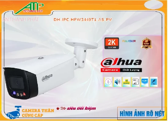 Lắp đặt camera DH-IPC-HFW3449T1-AS-PV Camera  Dahua Tiết Kiệm