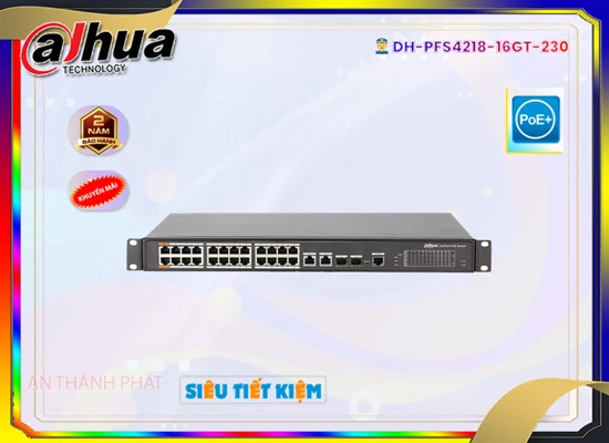 Lắp đặt camera Switch Thiết bị nối mạng Hãng Dahua DH-PFS4226-24ET-240
