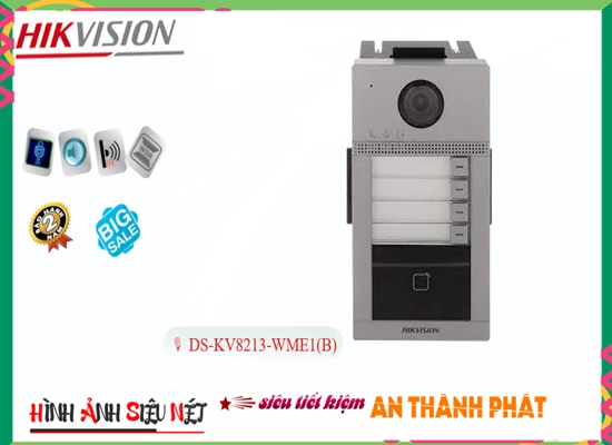 Lắp đặt camera DS-KV8413-WME1(B) Hikvision Màn Hình chuôn cửa