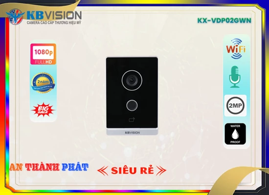 Lắp đặt camera KX-VDP02GWN Chuôn cửa thông minh