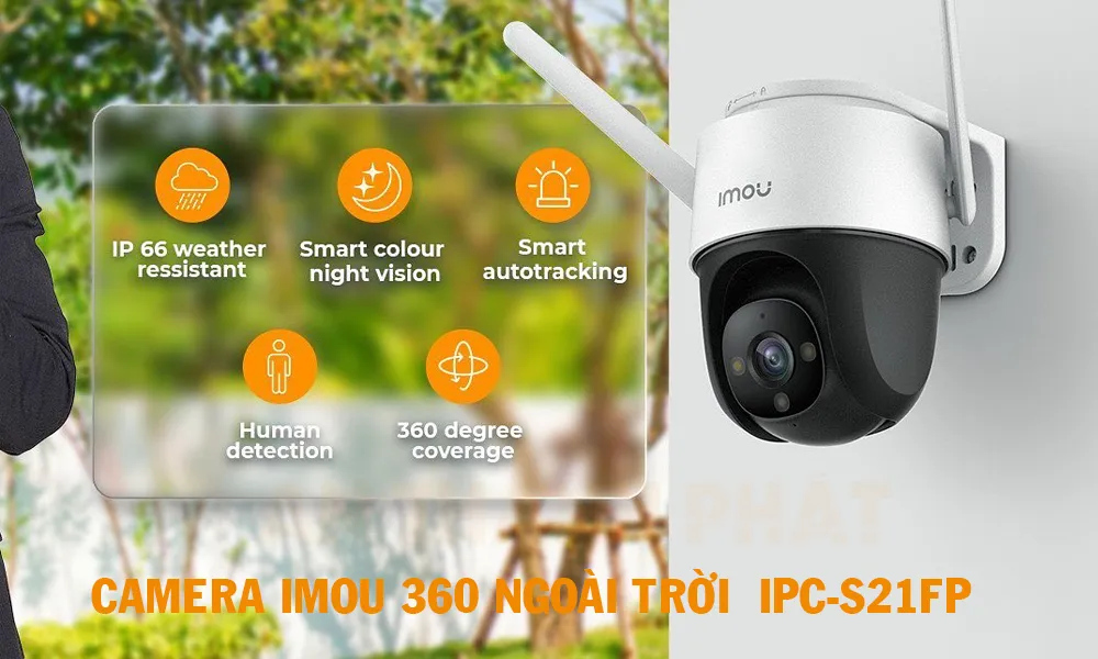 Giới Thiệu Camera IMOU Ngoài Trời IPC-S21FP