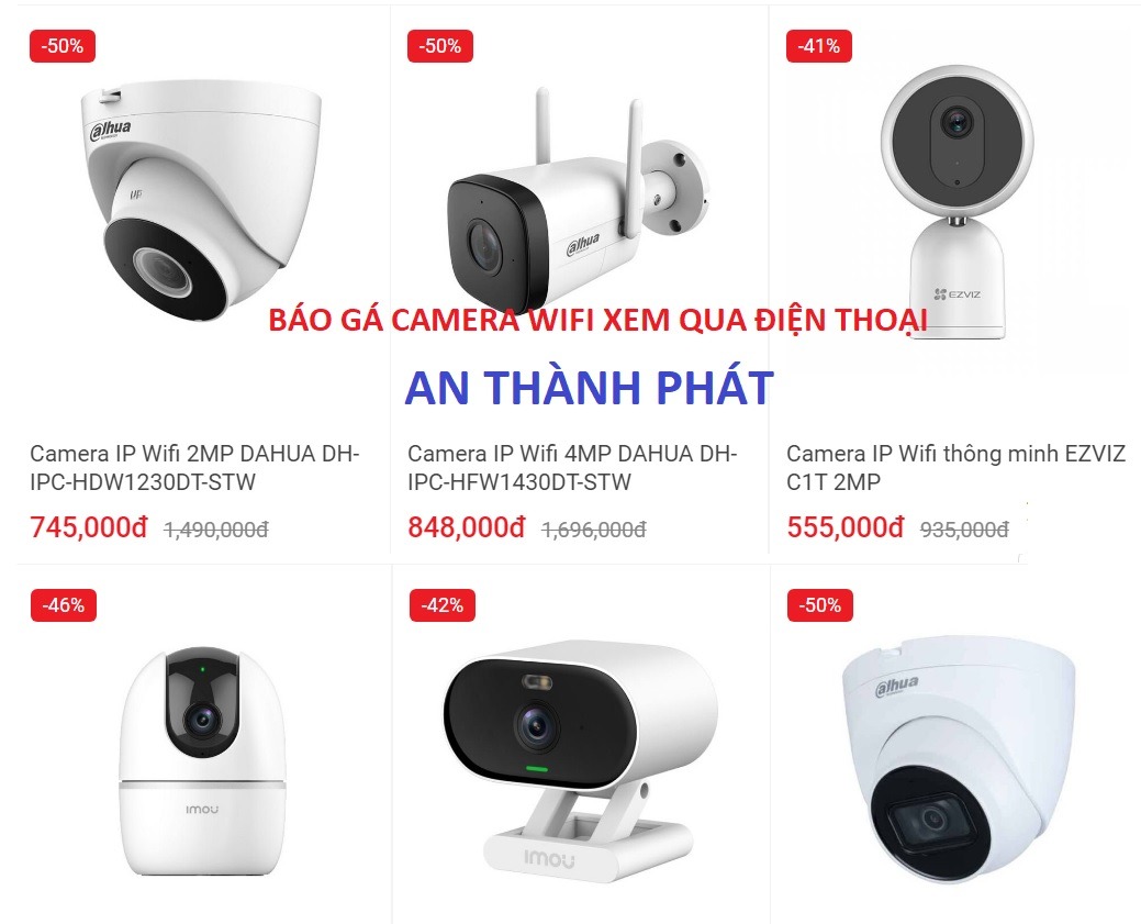 lắp camera quan sát wifi qua điện thoại