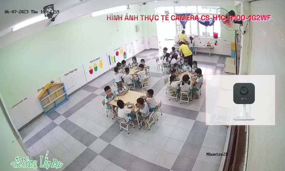 CS-H1c-R100-1G2WF sắc nét Wifi Ezviz ➠