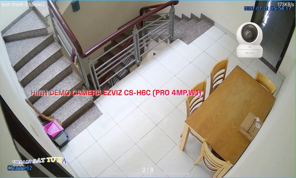 CS-H6c (Pro 4MP,W1) Siêu rẻ Wifi Ezviz