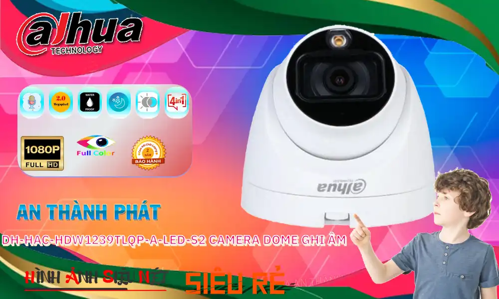 DH-HAC-HDW1239TLQP-A-LED-S2 sắc nét Dahua DH-HAC-HDW1239TLQP-A-LED-S2 sắc nét Dahua