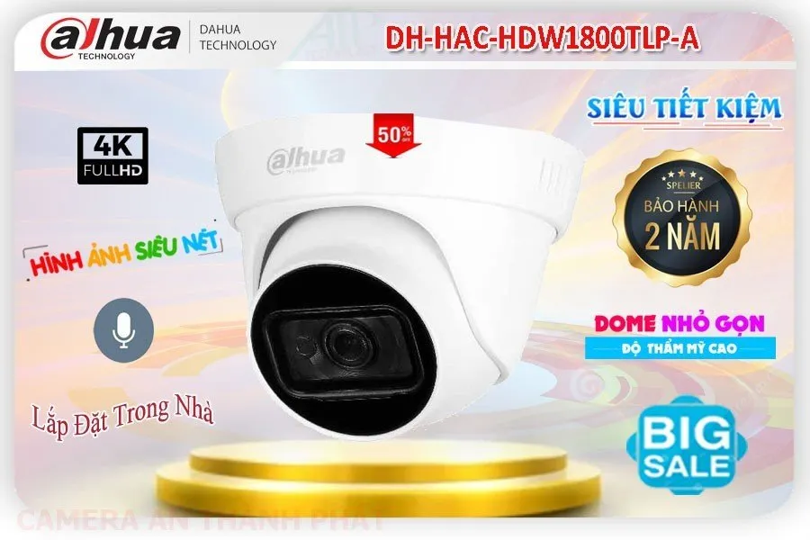 Camera DH-HAC-HDW1800TLP-A Có Thu Âm,DH-HAC-HDW1800TLP-A Giá rẻ,DH HAC HDW1800TLP A,Chất Lượng