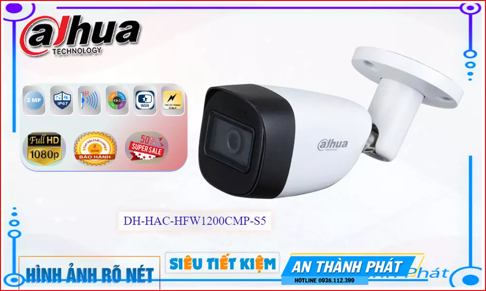 Camera DH-HAC-HFW1200CMP-S5,Chất Lượng DH-HAC-HFW1200CMP-S5,DH-HAC-HFW1200CMP-S5 Công Nghệ Mới,DH-HAC-HFW1200CMP-S5Bán