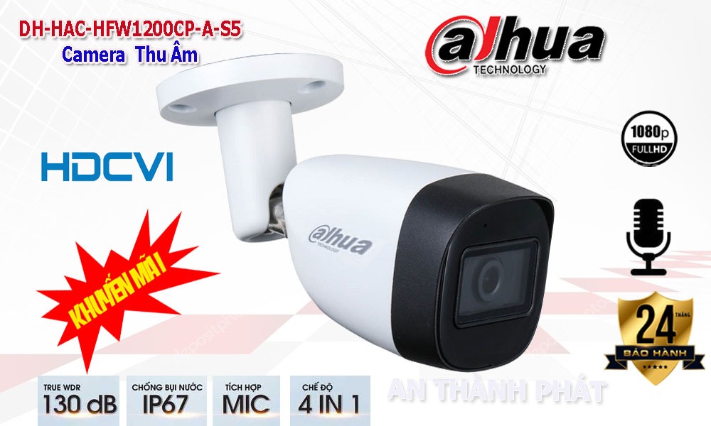 camera quan sát sử dụng cho kho hàng giá rẻ có micro thu âm