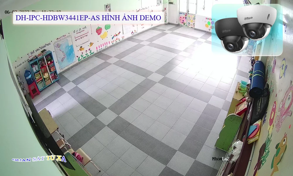 DH-IPC-HDBW3441EP-AS sắc nét Dahua