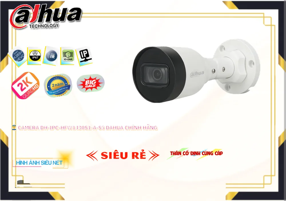 Camera Dahua DH-IPC-HFW1430S1-A-S5, Giá DH-IPC-HFW1430S1-A-S5, phân phối DH-IPC-HFW1430S1-A-S5,DH-IPC-HFW1430S1-A-S5Bán
