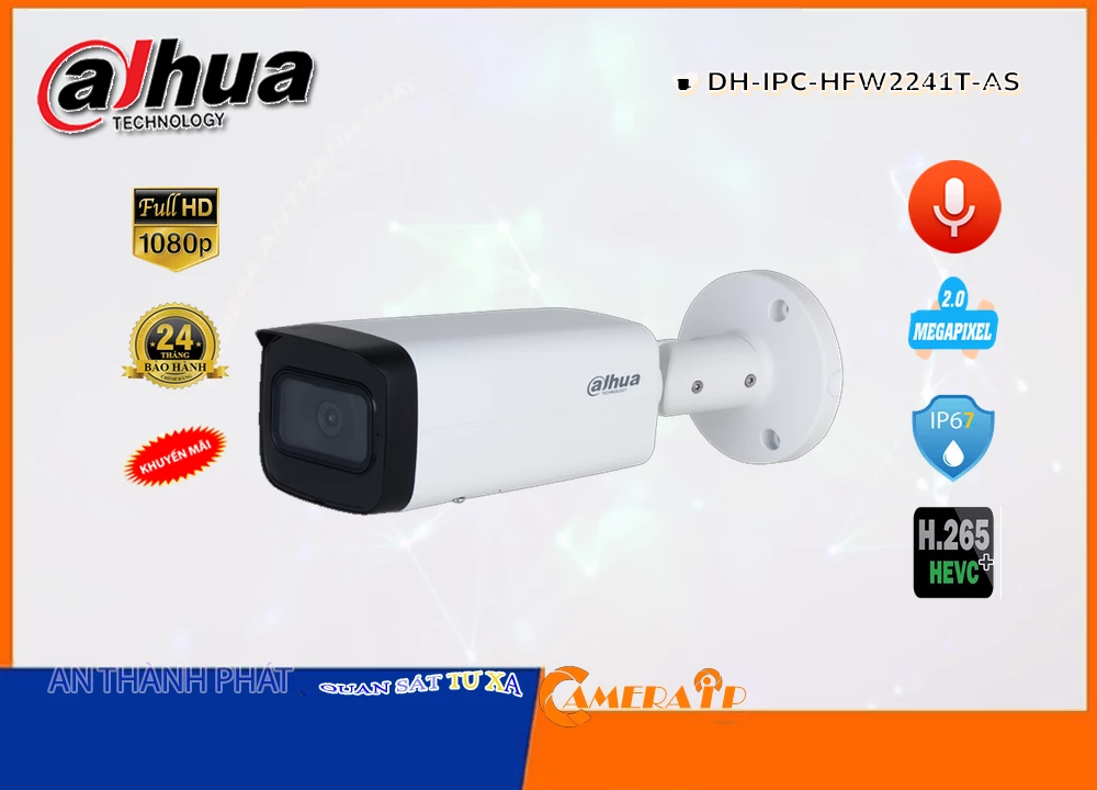 Camera Dahua DH-IPC-HFW2241T-AS,Giá DH-IPC-HFW2241T-AS,phân phối DH-IPC-HFW2241T-AS,DH-IPC-HFW2241T-ASBán Giá Rẻ,Giá
