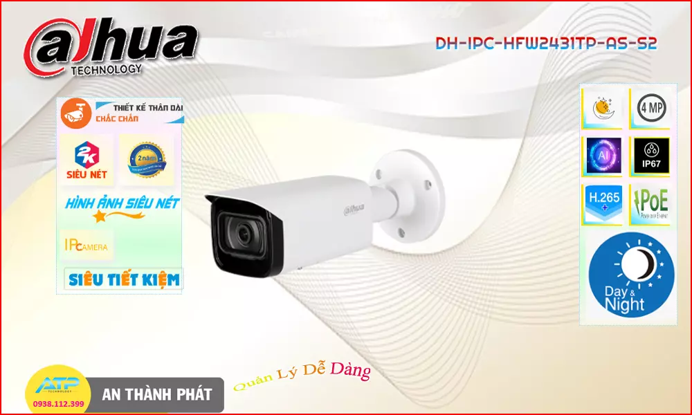 Thông tin co ban camera dahua DH-IPC-HFW2431TP-AS-S2