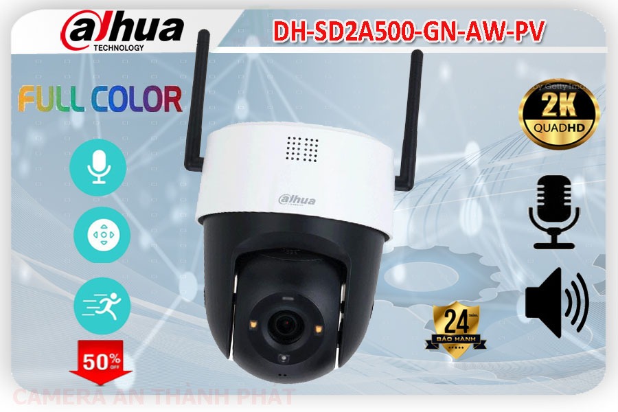 DH SD2A500 GN AW PV camera wifi dahua xoay 360 2k
