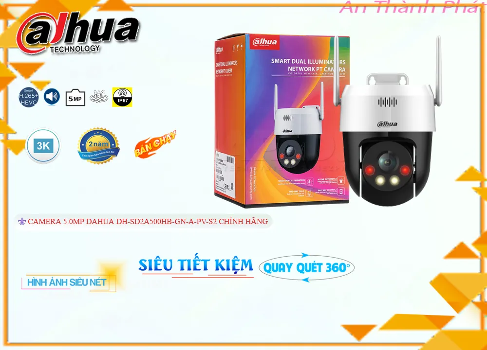 Camera Dahua DH-SD2A500HB-GN-A-PV-S2, Giá DH-SD2A500HB-GN-A-PV-S2, phân phối