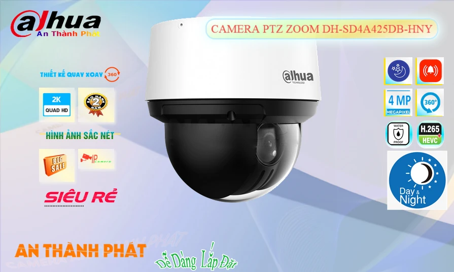 DH-SD4A425DB-HNY sắc nét Dahua DH-SD4A425DB-HNY sắc nét Dahua
