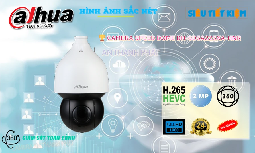 DH-SD5A225XA-HNR sắc nét Dahua