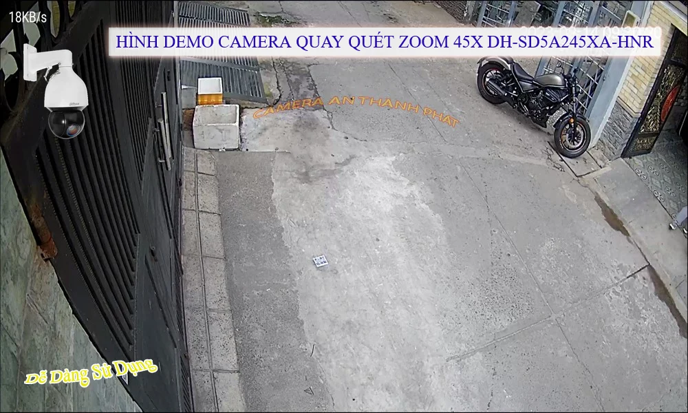 DH-SD5A245XA-HNR Camera IP Speed Dome 2MP