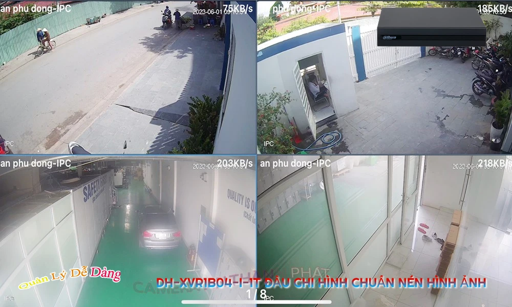 DH-XVR1B04-I-1T Đầu Thu Dahua