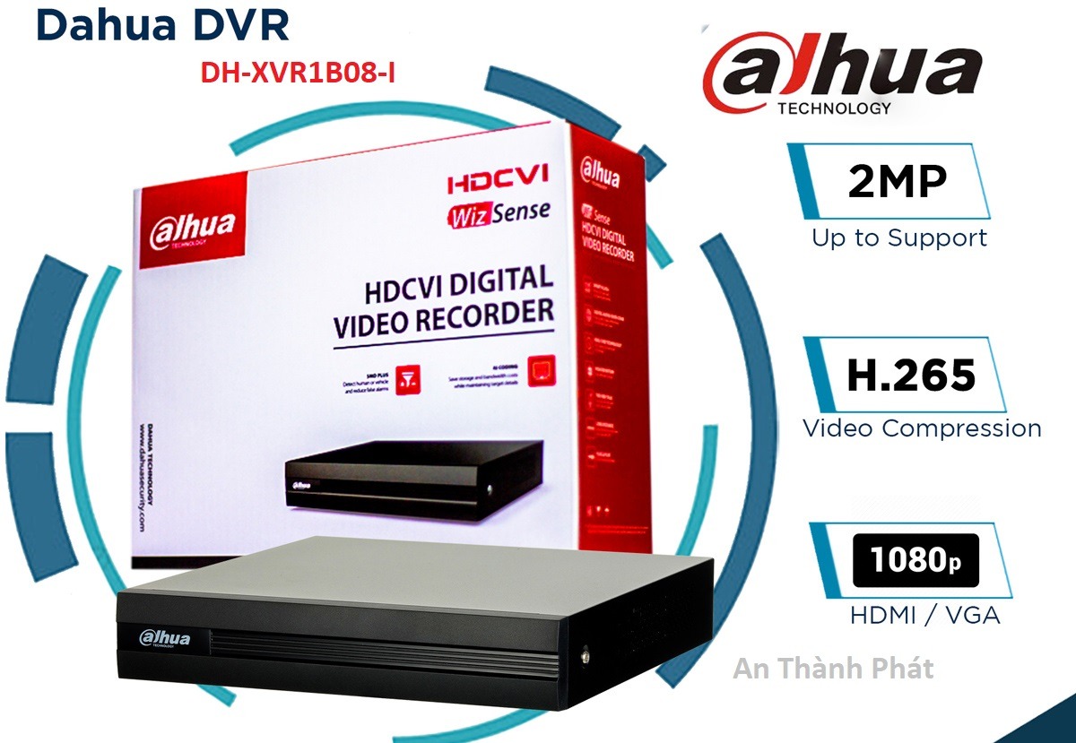 Đầu ghi hình camera DH-XVR1B08-I 8 kênh