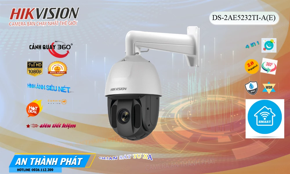 DS-2AE5232TI-A(E) sắc nét Hikvision