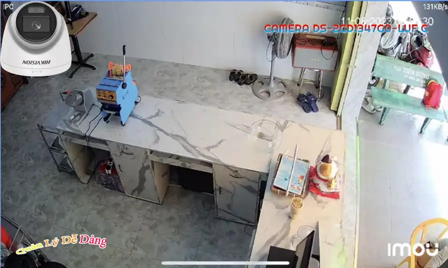 DS-2CD1347G0-LUFC sắc nét Hikvision ➠