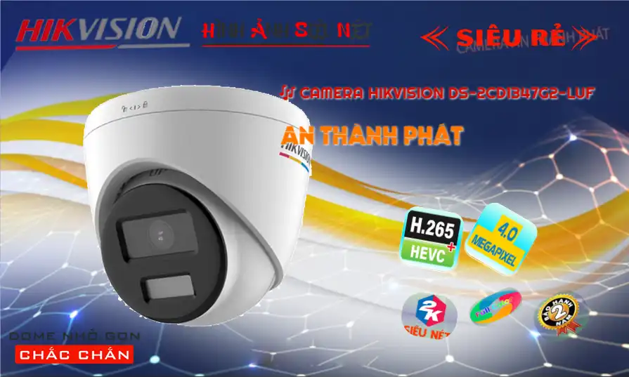 Camera Hikvision <b>DS-2CD1347G2-LUF</b>