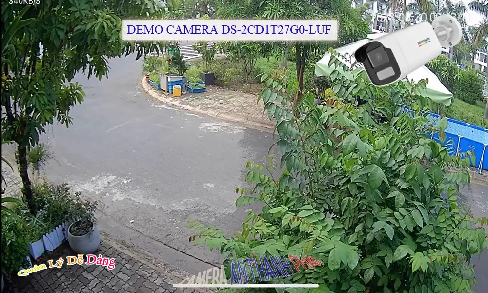 DS-2CD1T27G0-LUF sắc nét Hikvision