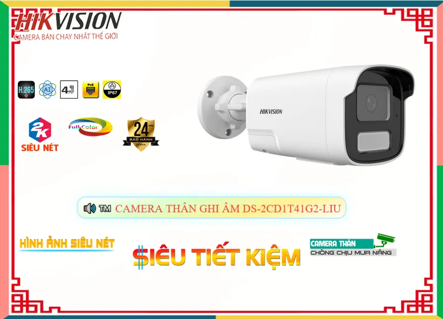 DS-2CD1T41G2-LIU camera Hikvision DS-2CD1T41G2-LIU camera Hikvision