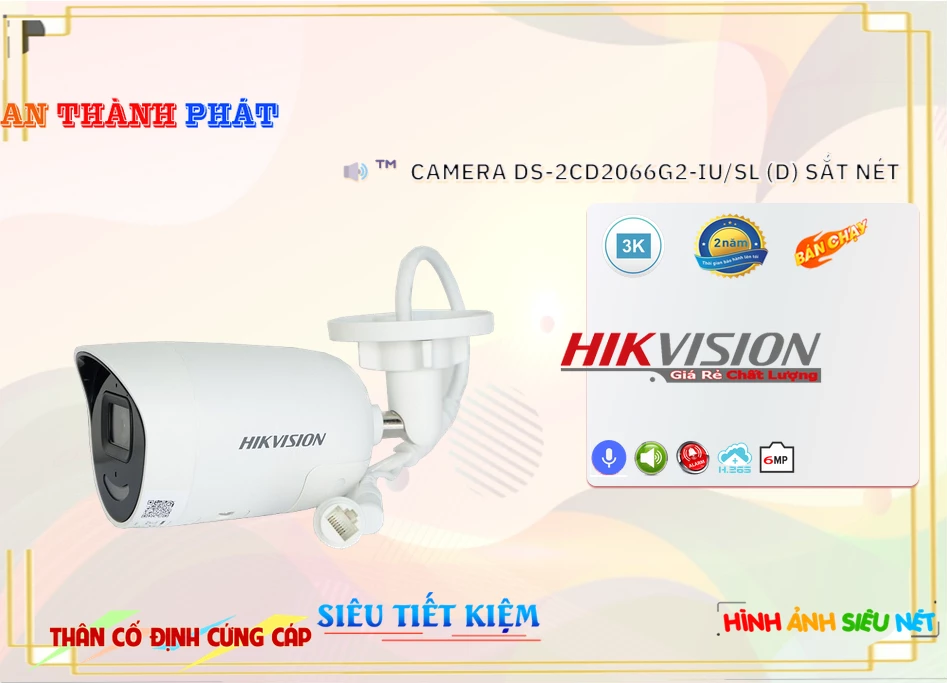 Camera Hikvision DS-2CD2066G2-IU/SL(D),thông số DS-2CD2066G2-IU/SL(D),DS 2CD2066G2 IU/SL(D),Chất Lượng