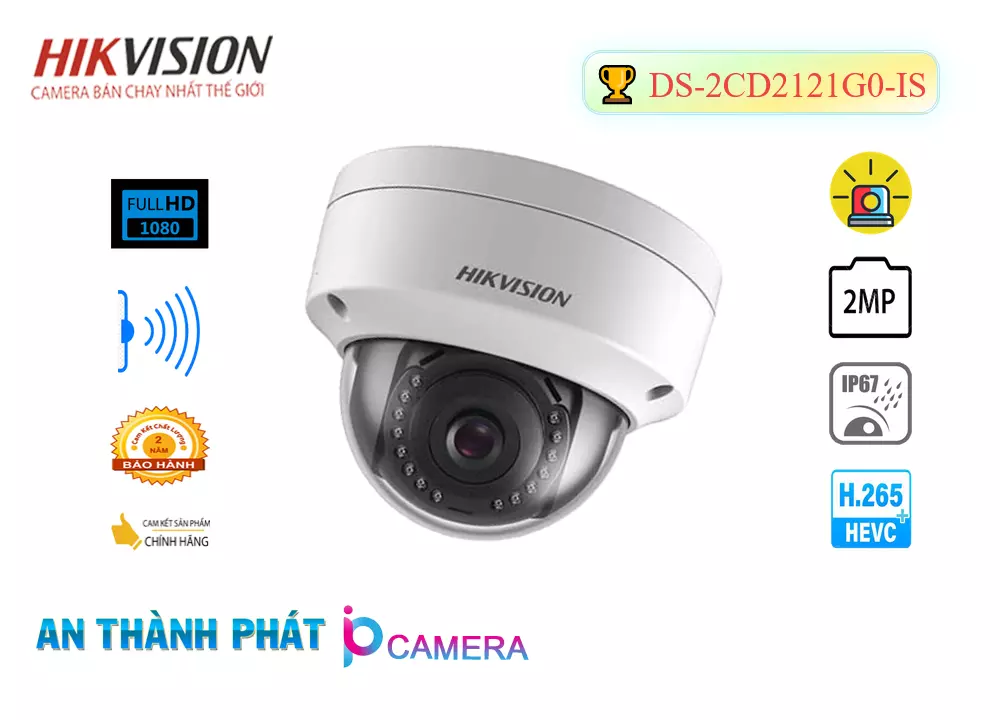 Camera Hikvision DS,2CD2121G0,IS,DS 2CD2121G0 IS,Giá Bán DS,2CD2121G0,IS sắc nét Hikvision ,DS,2CD2121G0,IS Giá Khuyến