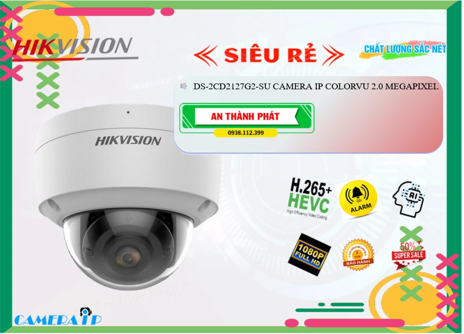 Camera Full Color Hikvision DS-2CD2127G2-SU,DS-2CD2127G2-SU Giá rẻ,DS-2CD2127G2-SU Giá Thấp Nhất,Chất Lượng