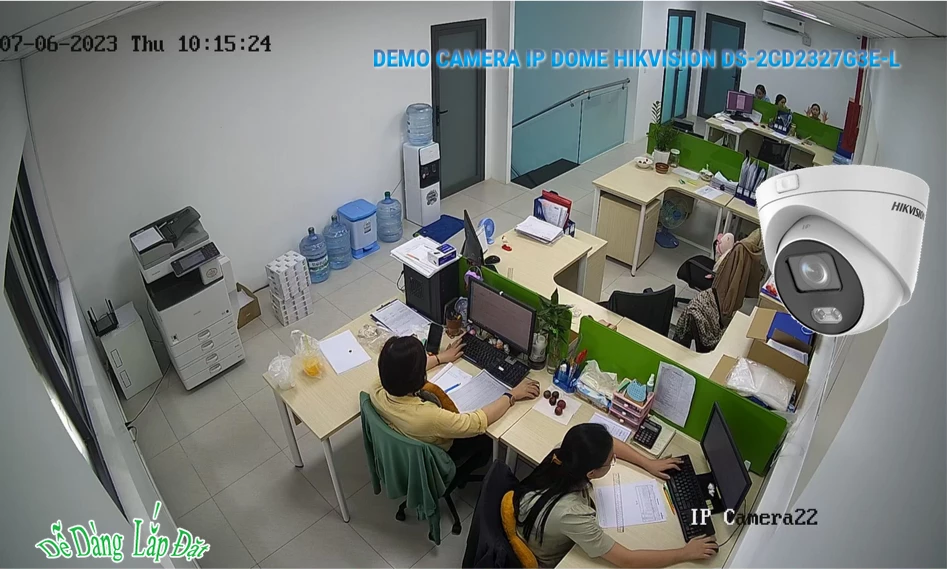 DS-2CD2327G3E-L sắc nét Hikvision