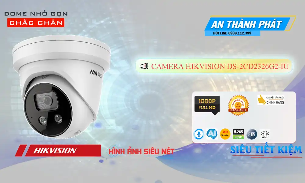DS-2CD2346G2-ISU/SL Camera An Ninh Giá rẻ DS-2CD2346G2-ISU/SL Camera An Ninh Giá rẻ