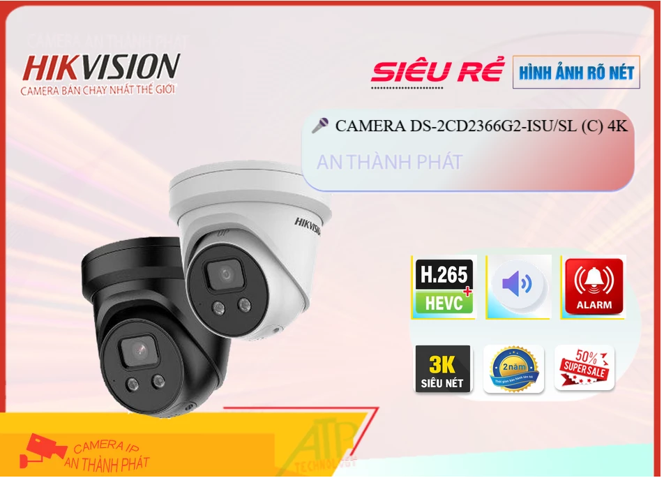 Camera DS-2CD2366G2-ISU/SL(C) Hikvision Chất Lượng ✨, Giá DS-2CD2366G2-ISU/SL(C),DS-2CD2366G2-ISU/SL(C) Giá Khuyến Mãi
