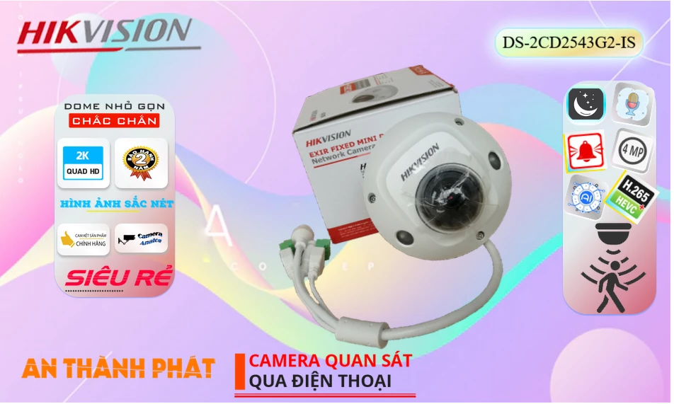 DS-2CD2543G2-IS Camera An Ninh Hikvision