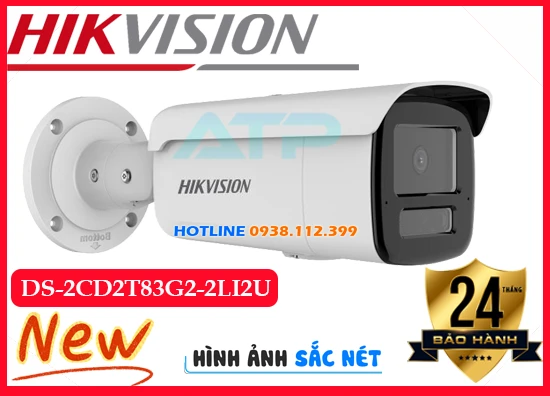 DS-2CD2T83G2-2LI2U,DS-2CD2T83G2-2LI2U rẻ nhất, Camera DS-2CD2T83G2-2LI2U Chất lượng nhất,DS-2CD2T83G2-2LI2U Ip POE sắc nét Tốt nhất